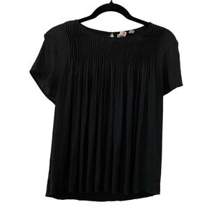 DOLAN Anthropologie Left Coast Collection short sleeved pleated shirt size small